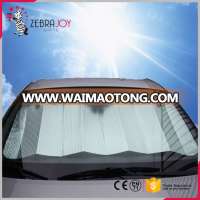 Customized logo pop up folding front window windshield funny automatic car sun shade