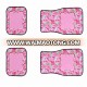 Wholesale Fashionable Personalized Lilly Pulitzer Car Mats