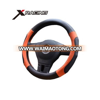 Xracing NM-SWC002 Leather Cover Promotion Wholesale Universal Car Steering Wheel Cover